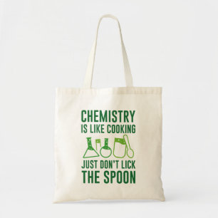 Chemie ist wie Kochen Tragetasche