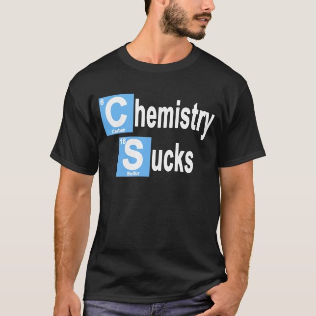 Chemie ist zum Kotzen T-Shirt (Vorderseite)