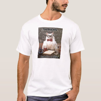 Chemie-Katze Meme Alkohol T-Shirt