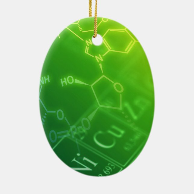 Chemie Keramik Ornament (Hinten)