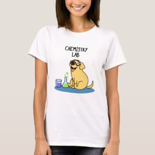 Chemie Labrador Funny Labrador Dog Pub T-Shirt