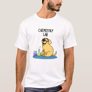 Chemie Labrador Funny Labrador Dog Pub T-Shirt