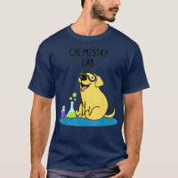 Chemie Labrador Hundshirt Hund und Katzenhemd