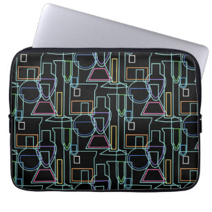 Chemie Labrador Lines Laptopschutzhülle