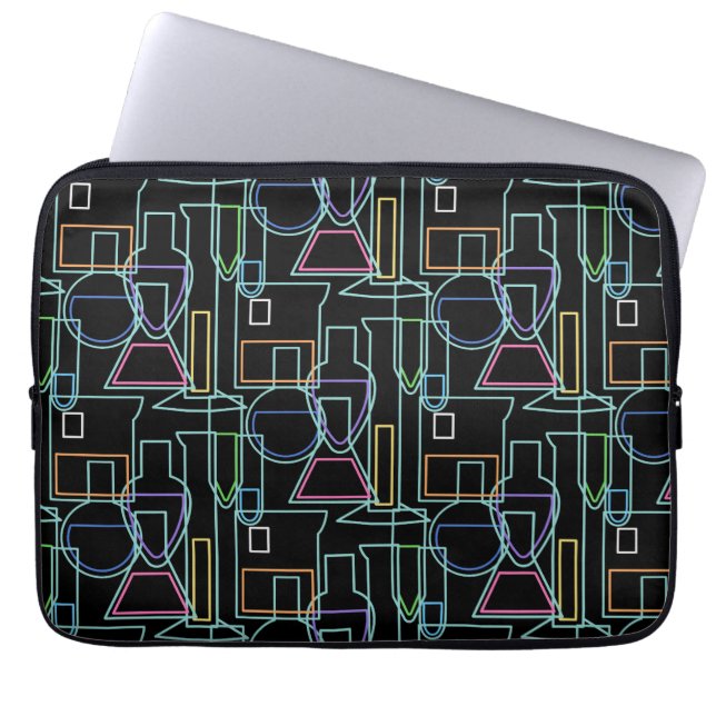 Chemie Labrador Lines Laptopschutzhülle (Vorderseite)