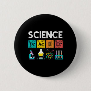 Chemie-Lehrer Biologie Physik-Lehrer Button