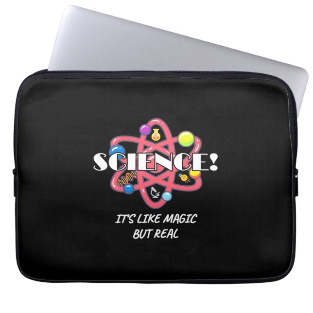 Chemie-Lehrer ist wie Magie, aber real Laptopschutzhülle (Vorderseite)