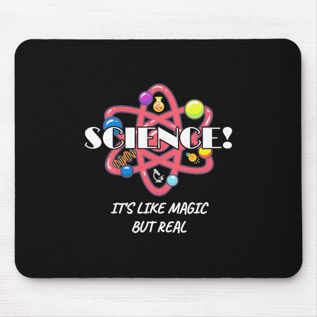 Chemie-Lehrer ist wie Magie, aber real Mousepad (Vorne)