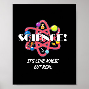 Chemie-Lehrer ist wie Magie, aber real Poster