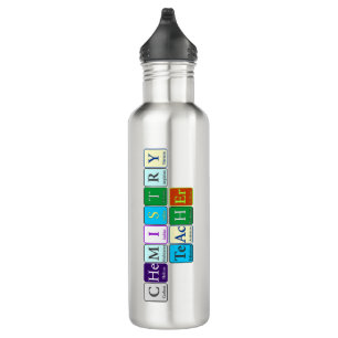 Chemie-Lehrer-Wasser-Flasche Edelstahlflasche