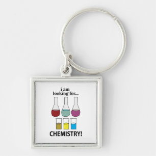 Chemie Lustig Ich suche Chemie Schlüsselanhänger