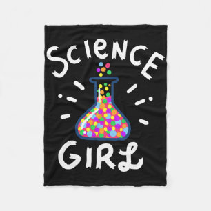 Chemie-Mädchen Biologie-Schüler-Lehrer Sma Fleecedecke