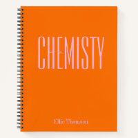 Chemie | Personalisiertes Schulgraphikpapier Orang