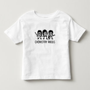 Chemie Rocks Science Rock Band Kleinkind T-shirt