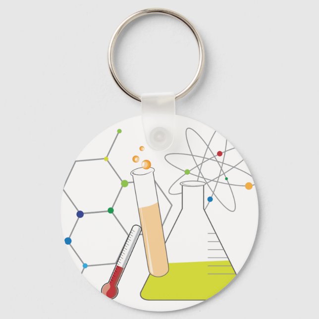 Chemie Schlüsselanhänger (Vorderseite)
