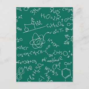 Chemie-Skripte Postkarte