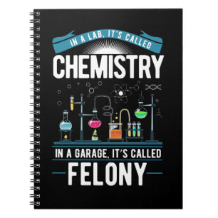 Chemie-Spaß Männer Frauen Funny Chemist Notizblock
