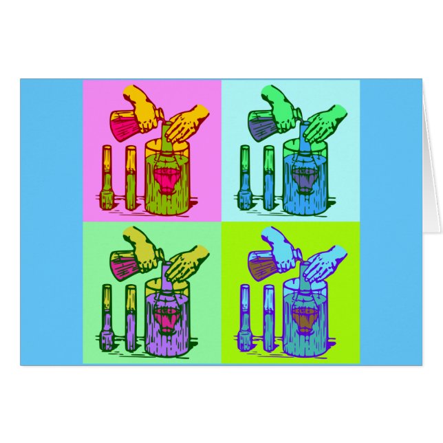 Chemie-Verschiebungs-Pop-Kunst (Vorderseite (Horizontal))