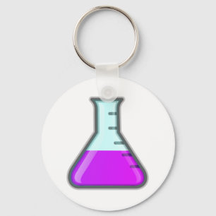 Chemie-Wissenschafts-Becher Schlüsselanhänger