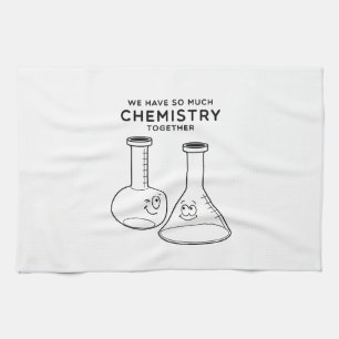 Chemie zusammen küchentuch