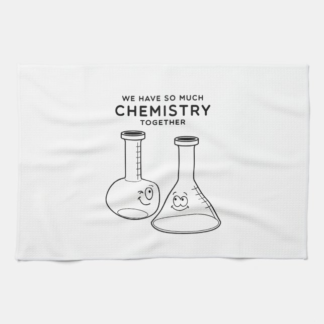 Chemie zusammen küchentuch (Horizontal)