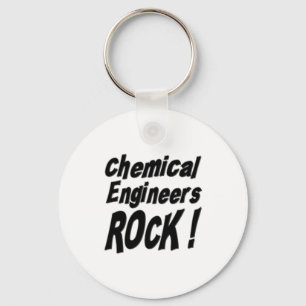 Chemieingenieur-Felsen! Schlüsselanhänger