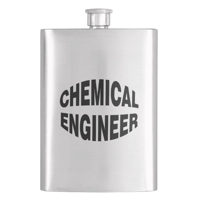 Chemieingenieur für das Schütteln Flachmann (Vorderseite)