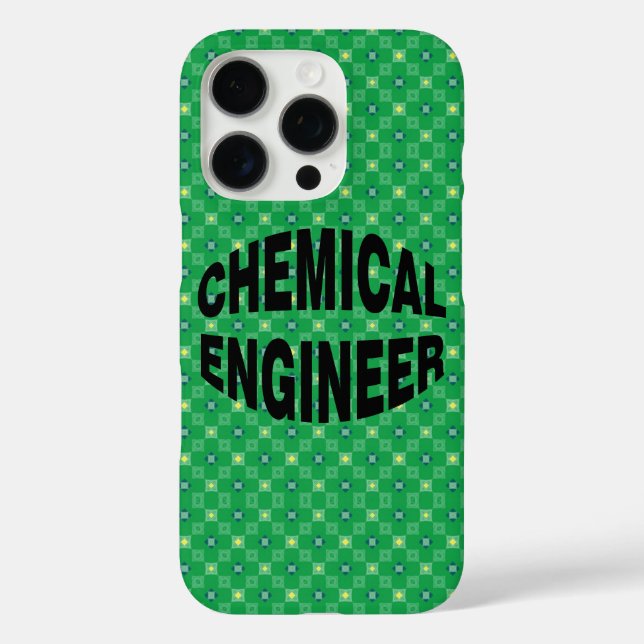 Chemieingenieur für das Schütteln iPhone 16 Pro Hülle (Rückseite)