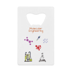 Chemieingenieur Geldbeutel Flaschenöffner