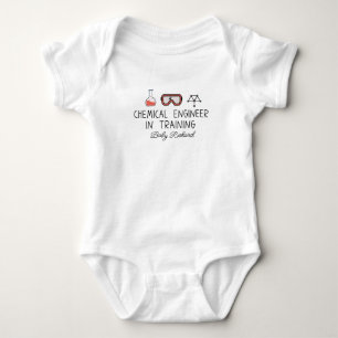Chemieingenieur in der Ausbildung für Chemie Baby Strampler