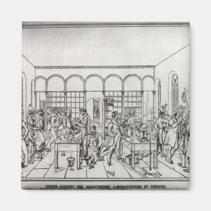 Chemielabor von Baron Justus von Liebig Magnet