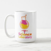 Chemielaborflasche - Farbige Chemieexperimente
