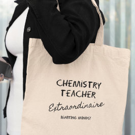 Chemielehrer Extraordinaire Cooles Geschenk Tragetasche
