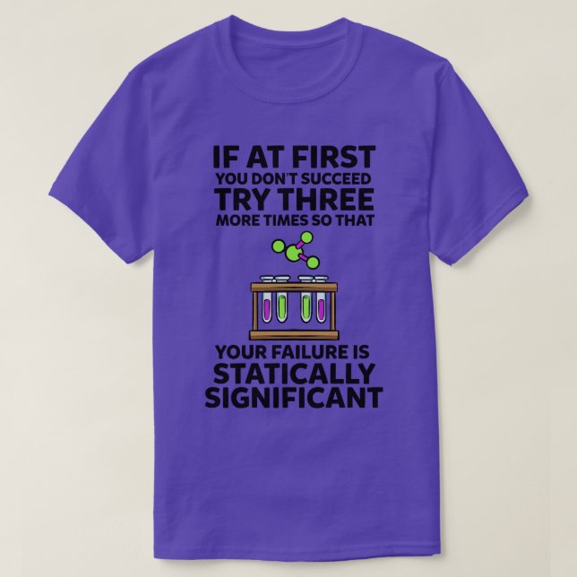 Chemielehrer Funny Science T-Shirt (Design vorne)