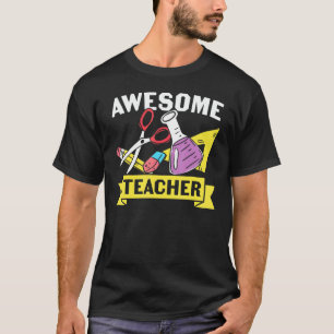Chemielehrer Schulnoten Arbeit Grafik Plus T-Shirt