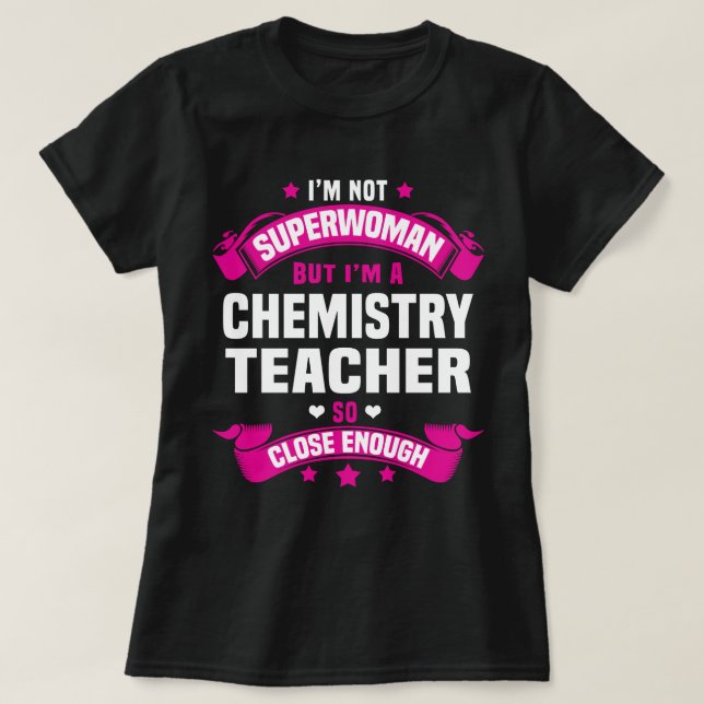 Chemielehrer T-Shirt (Design vorne)