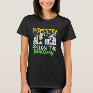Chemielehrer Wissenschaftslehrer Nerd Frauen Männe T-Shirt