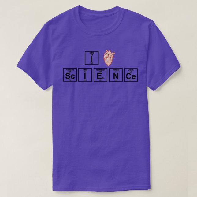 Chemieprodukt I SciENCe T-Shirt (Design vorne)