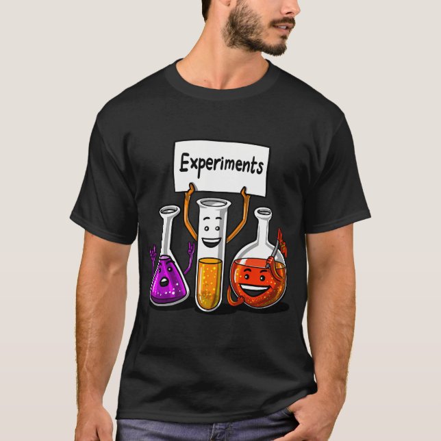 Chemieversuche T-Shirt (Vorderseite)