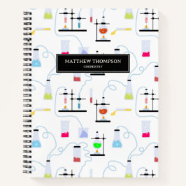 Chemiewissenschafts-Teströhren Labrador School Bet Notizbuch
