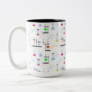 Chemiewissenschafts-Teströhren Labrador School Bet Zweifarbige Tasse
