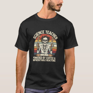 Chemiewissenschaftslehrer Kaffeekonzept T-Shirt