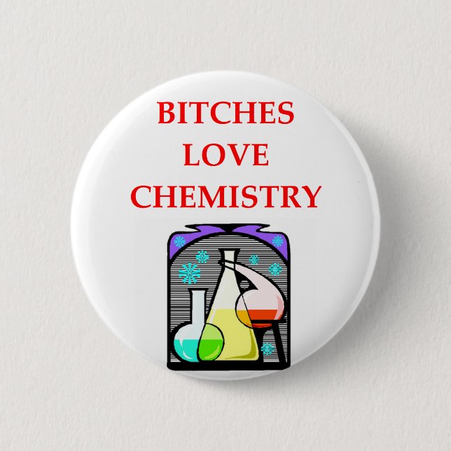 Chemiewitz Button (Vorderseite)