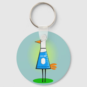Chemiker "Beeker Vogel-" Geschenke Schlüsselanhänger