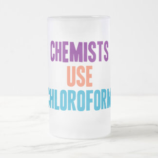 Chemiker-Gebrauchs-Chloroform Mattglas Bierglas