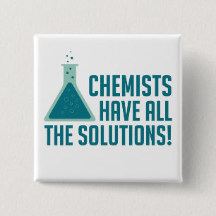 Chemiker haben alle Lösungen Button