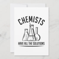 Chemiker haben alle Lösungen