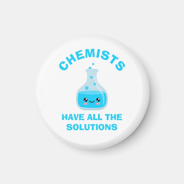 Chemiker haben alle Lösungen Magnet (Vorne)