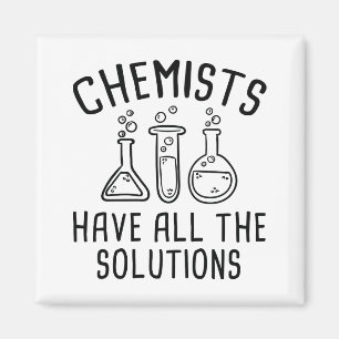 Chemiker haben alle Lösungen Magnet