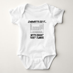 Chemiker machen es... mit riesigen Reagenzgläsern Baby Strampler